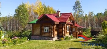 Бревенчатый дом в СНТ Ветеран в Арамиле - aramil.yutvil.ru